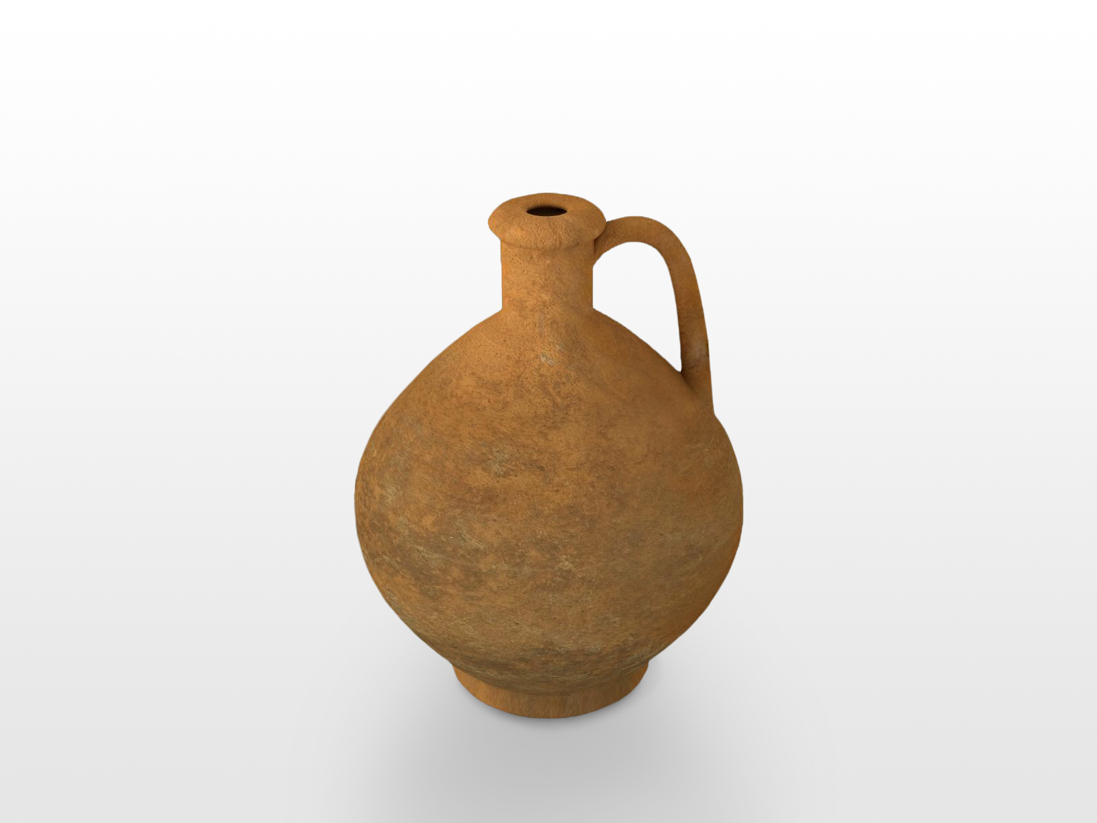 rendering 3D reperto archeologico vaso ceramica, Museo di Santa Giulia Brescia